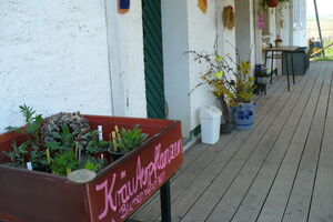 Kräutercafe Eingangsbereich